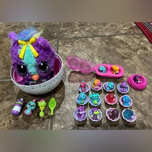 hatchimals interactive pet toys with little hatchimals pet